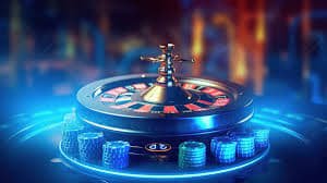 Roulette studio streaming on mobile with trending indicator and concurrent player count