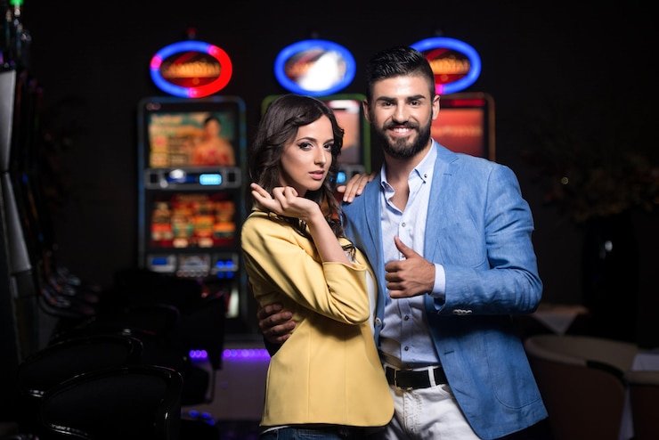 Baccarat table card deal sequence with player action buttons highlighted